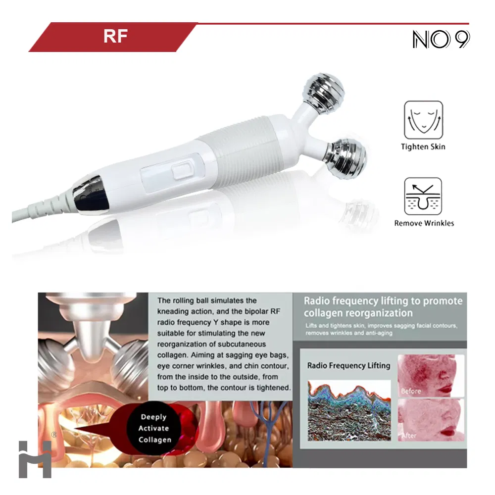 Multi-Function 9 in 1 Switchable Spot Ice Titanium Diode Laser Hair Removal IPL Opt RF ND YAG Laser Tattoo Removal Beauty Machine for Skin Care