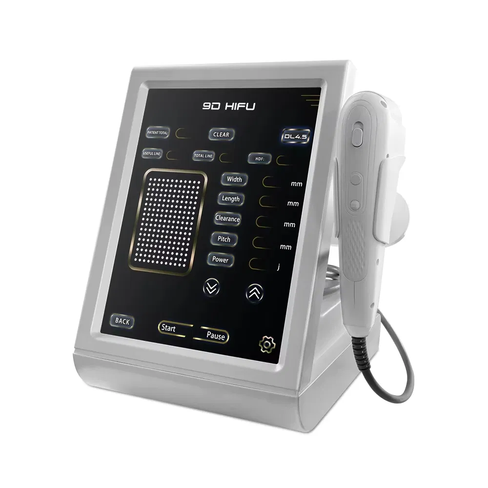 Portable Clinic-to-Home Hifu 9d Machine for Multi-Zone Skin Tightening, and at-Home Beauty Maintenance Regimens
