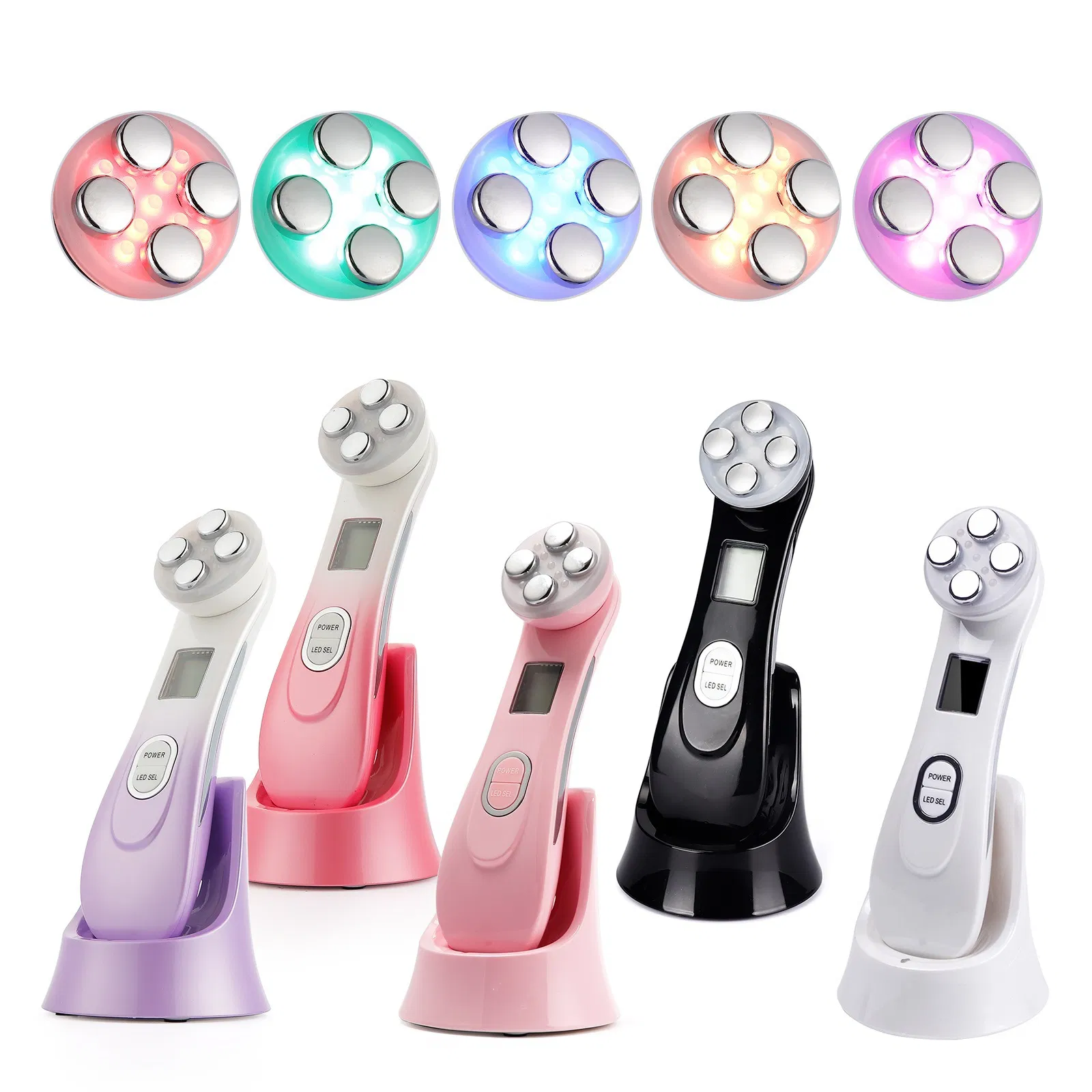 EMS Massager Skin Care LED Anti Wrinkle Face Lift Machine Facial Beauty Device for Lifting Tighten Skin