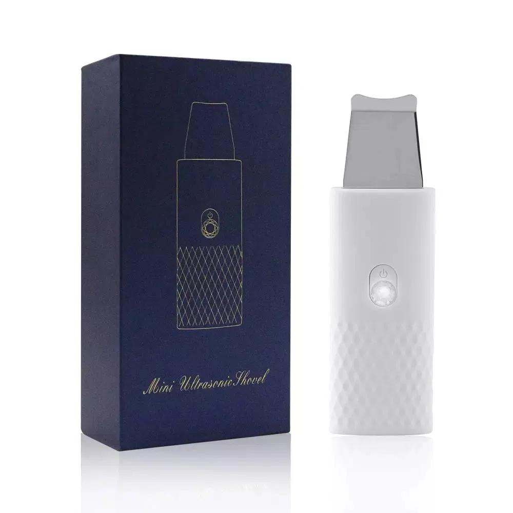 Ultrasonic Skin Scrubber Cleanser Face Cleansing Acne Removal Facial Massager Ultrasound Peeling