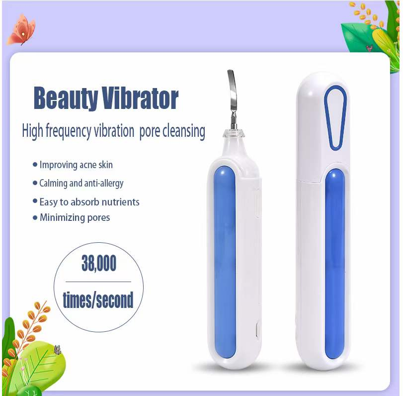 Home Vibrating Deep Cleansing Tools Skin Spatula Pore Cleaner Acne Treatment Blackhead Remover