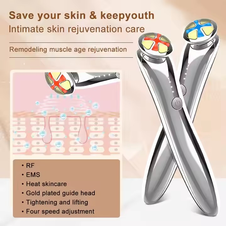 Portable RF Face Lifting Skin Tightening Beauty Machine Home Use Radio Frequency Facial Machine