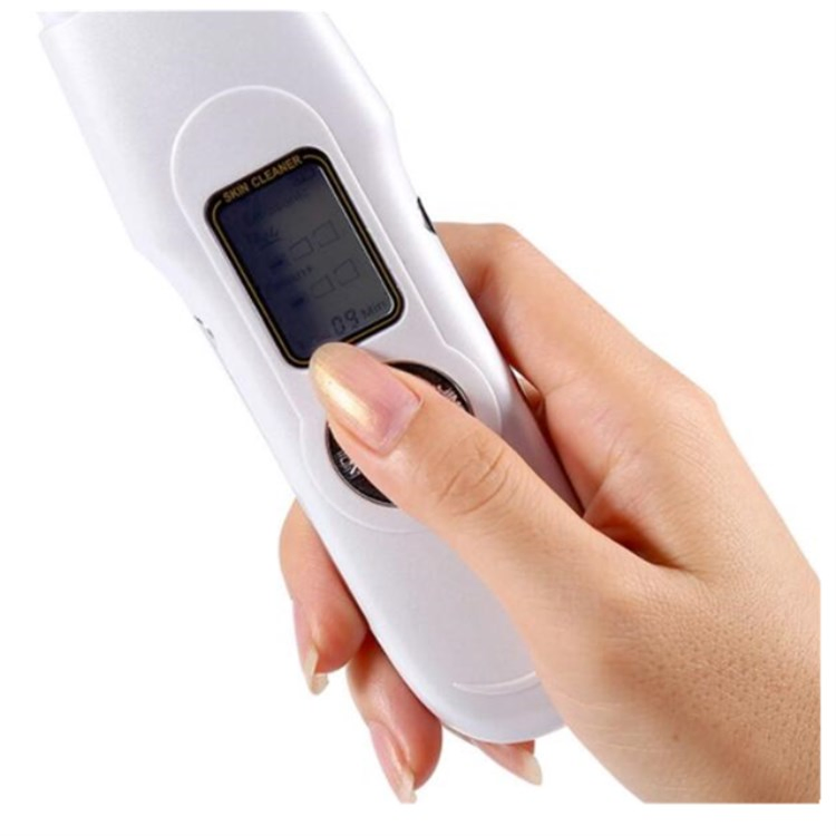 Handheld Pore Cleaner Facial Ultrasonic Skin Scrubber for Deep Cleaning