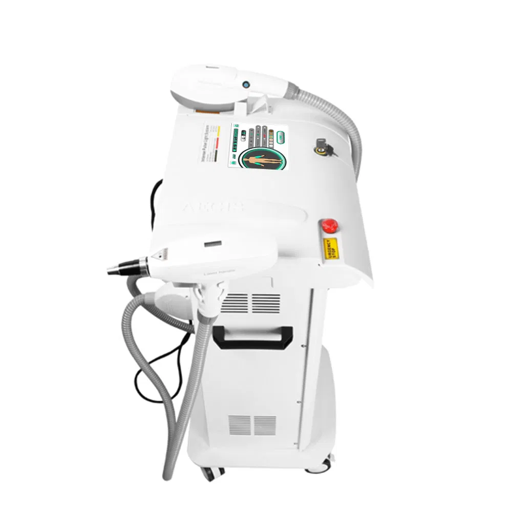 Multifunction Beauty Salon E-Light IPL RF ND YAG Laser Multifunction Machine IPL with RF for Skin Care