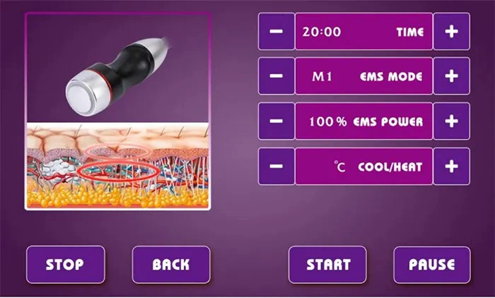 Home Use Hot and Cool Skin Care Device Face Lift Radio Frequency Skin Tightening RF Machine Radio Frequency RF Skin Rejuvenation Tightening Devices Home Use Ele