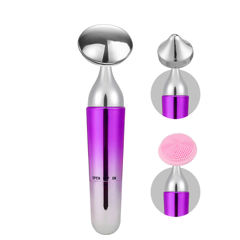 Low-Price Hot-Selling 3 in 1 Household Facial Tightening &amp; Slimming Ultrasonic Beauty Device