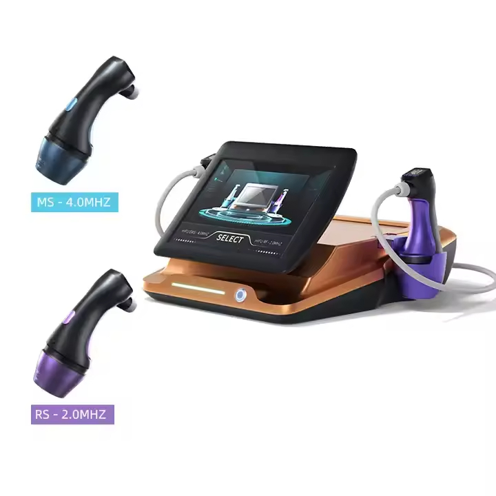 Portable Newest RF EMS High Intensity Focused Ultrasound Hifu Facial Treatment Device