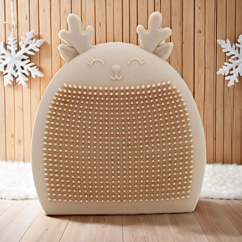 Gentle Deer Facial Brush for Effective Deep Pore Cleaning