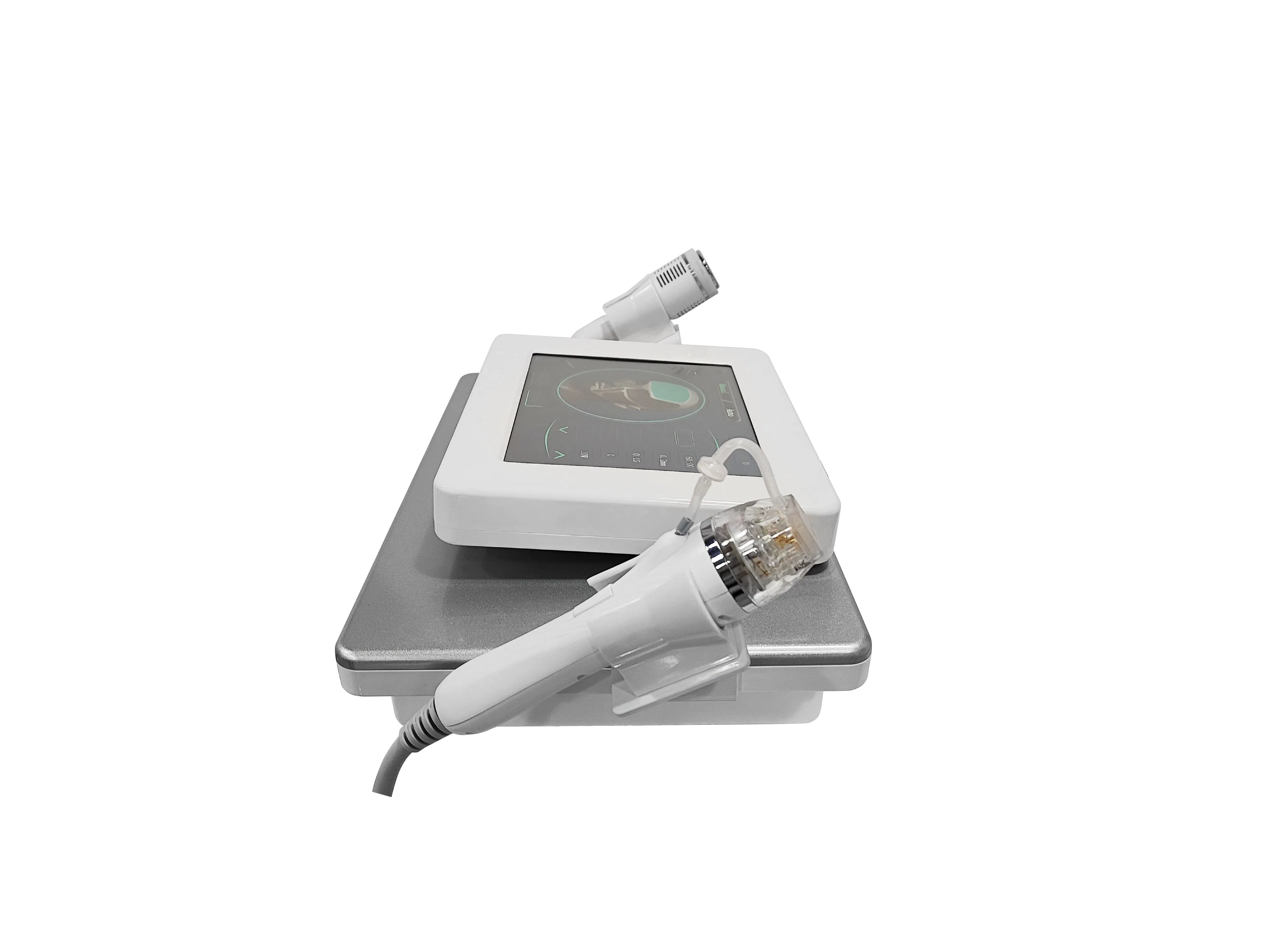 Portable 10p 25p 64p Nano Tip Gold RF Skin Tightening Machine 2 in 1 with Cold Hammer Home Use Beauty Equipment