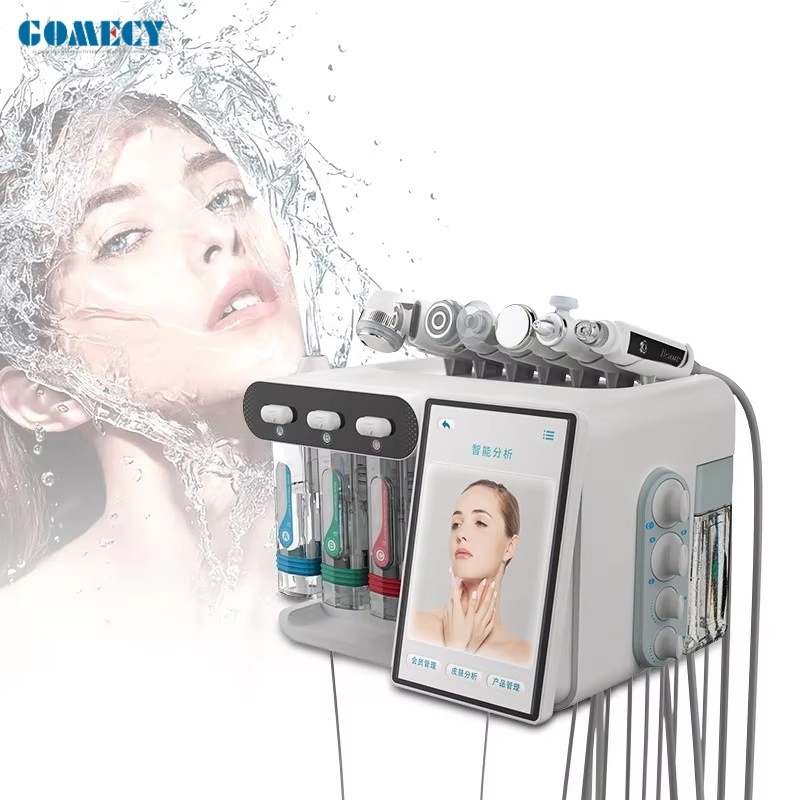 Newface Hydra SPA 8 in 1 Facial Skin Analyzer and Micro Bubble Hydro Dermabrasion Beauty Device