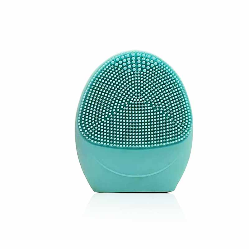 Wholesale Portable Soft Silicone Deep Cleansing Electric Rechargeable Waterproof Face Wash Facial Cleanser Cleansing Brush