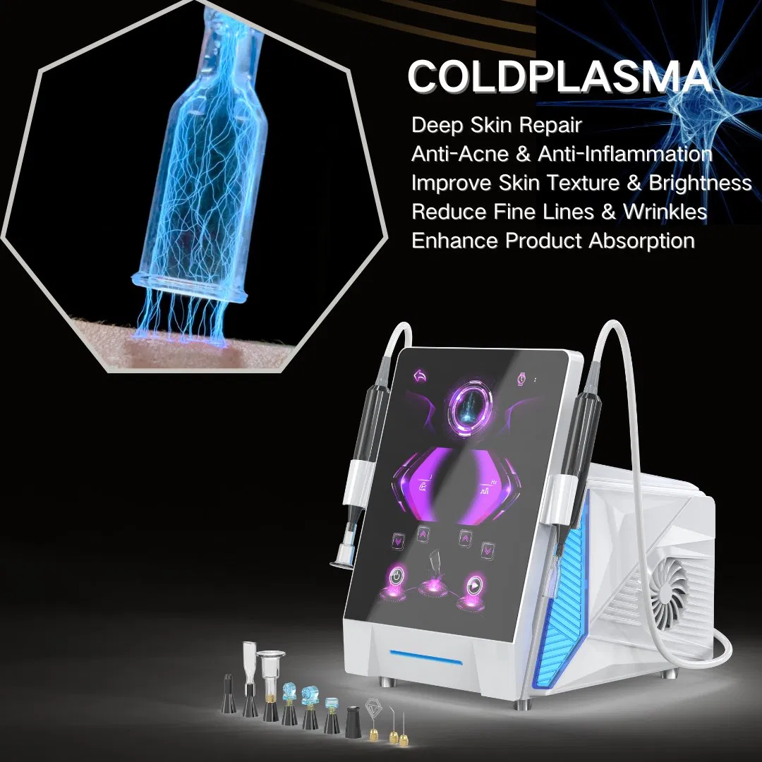 Professional Cold Plasma Device for Deep Pore Cleansing and Skin Healing