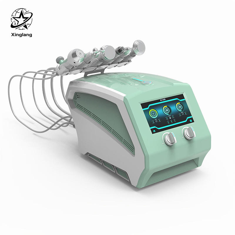 Small Hydro Facial Device with 8 Functions for Skin Care