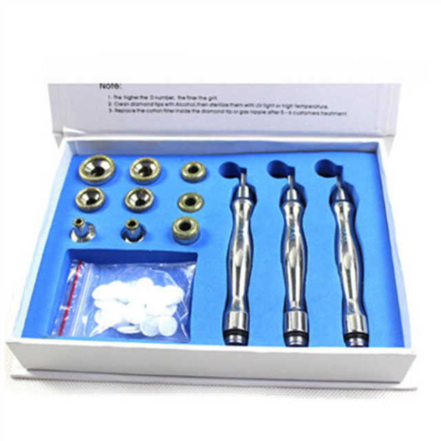 2in1 Ultrasonic Diamond Peeling Home Microdermabrasion Machine for Skin Rejuvenation