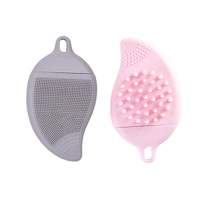 Silicone Facial Cleansing, Blackhead Removal, Hair Washing, Massage &amp; Nasal Cleansing Soft Brush