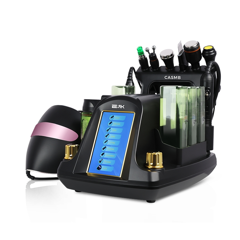 9 in 1 Black Gold Facial Skin Care Machine Professional Multifunctional Beauty Device for Anti-Aging &amp; Rejuvenation