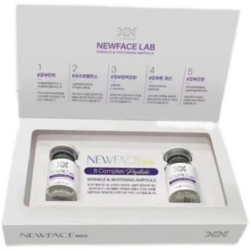 Newface Lab Wrinkle Whitening Ampoule Skinbooster Create Small V Face Skin Regeneration Injectable Enhancer Facial Lifting