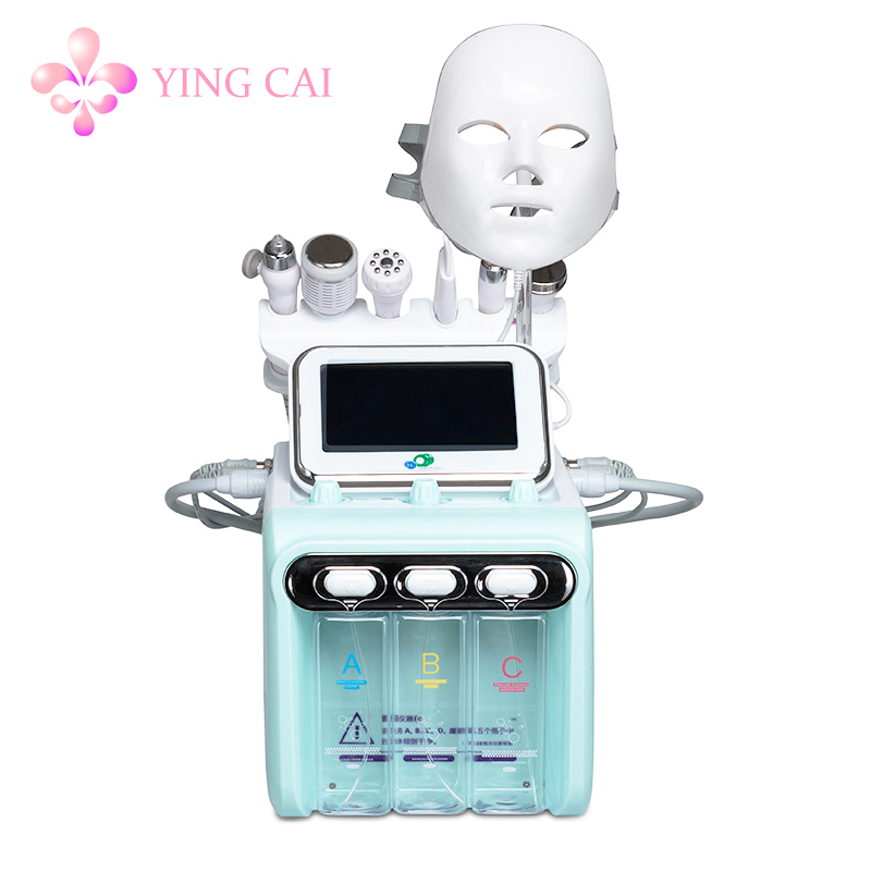 6 In1 Microdermabrasion Machine Deep Cleaning Skin RF Tightening Face Care Device