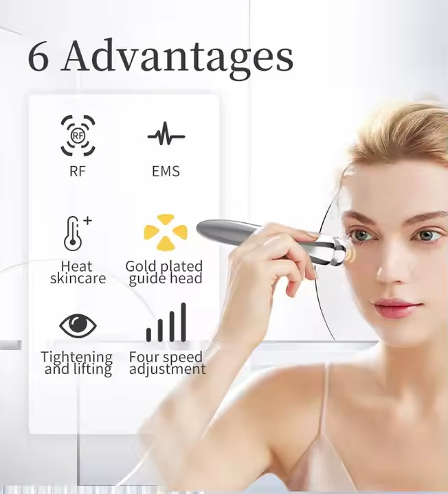 Portable RF Face Lifting Skin Tightening Beauty Machine Home Use Radio Frequency Facial Machine