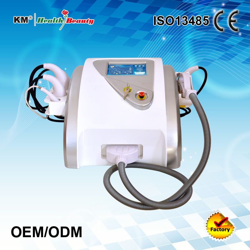 Multifunction Skin Care Machine with RF Radiofrequency+IPL+Elight+Cavitation