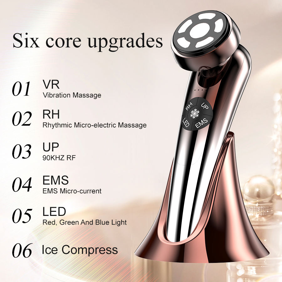 Pakiss 6 Modes Face Beauty Device Face and Neck Beauty Device