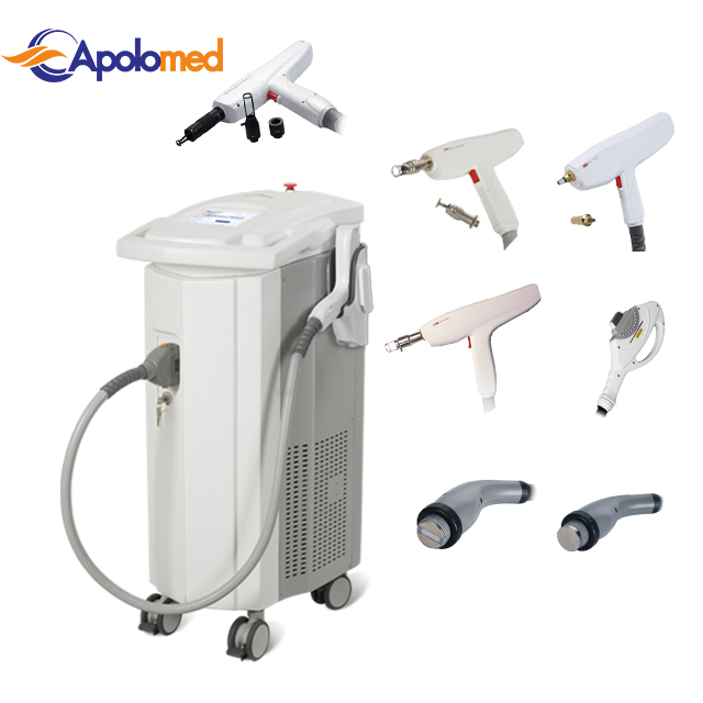 8 in 1 IPL RF ND YAG Laser Multifunction Beauty Machine for Skin Care