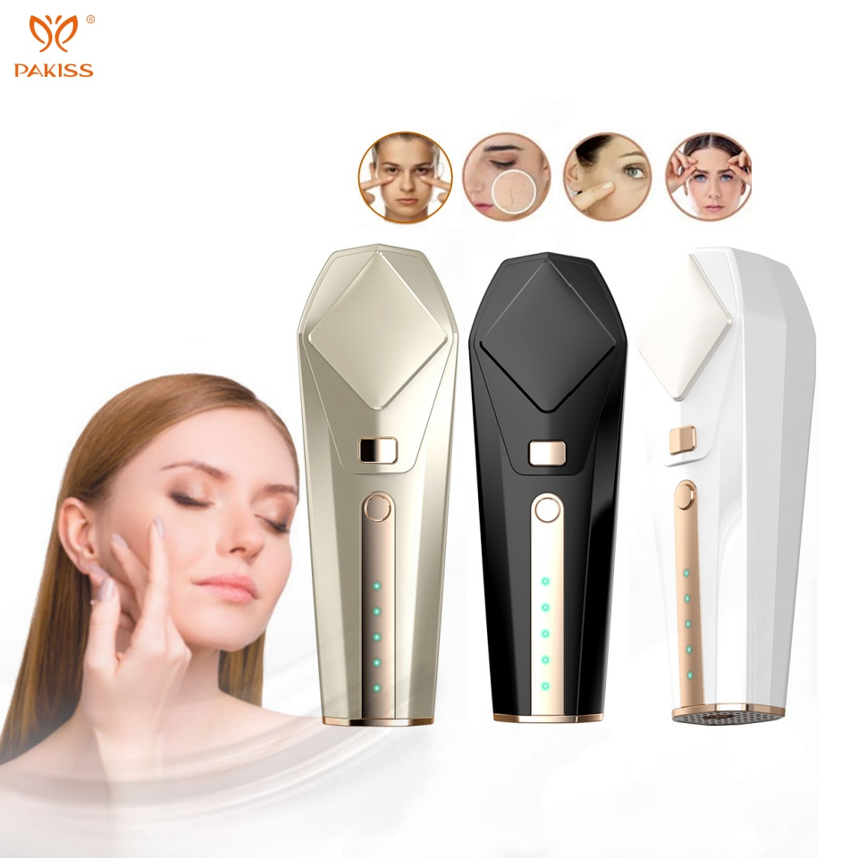 Pakiss Dual-Band Photon Skin Rejuvenation Device Black Gold Anti-Aging Facial Tool
