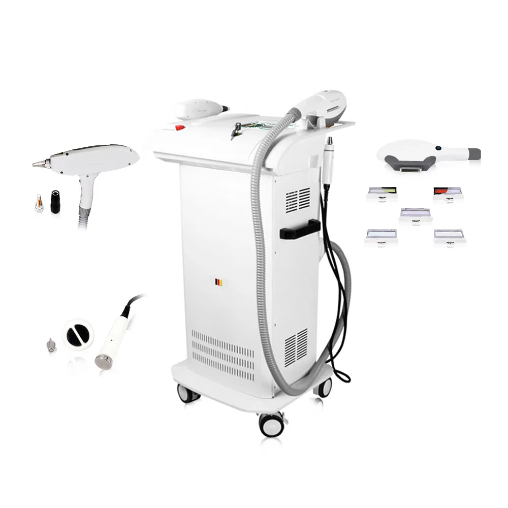 Multifunction Beauty Salon E-Light IPL RF ND YAG Laser Multifunction Machine IPL with RF for Skin Care