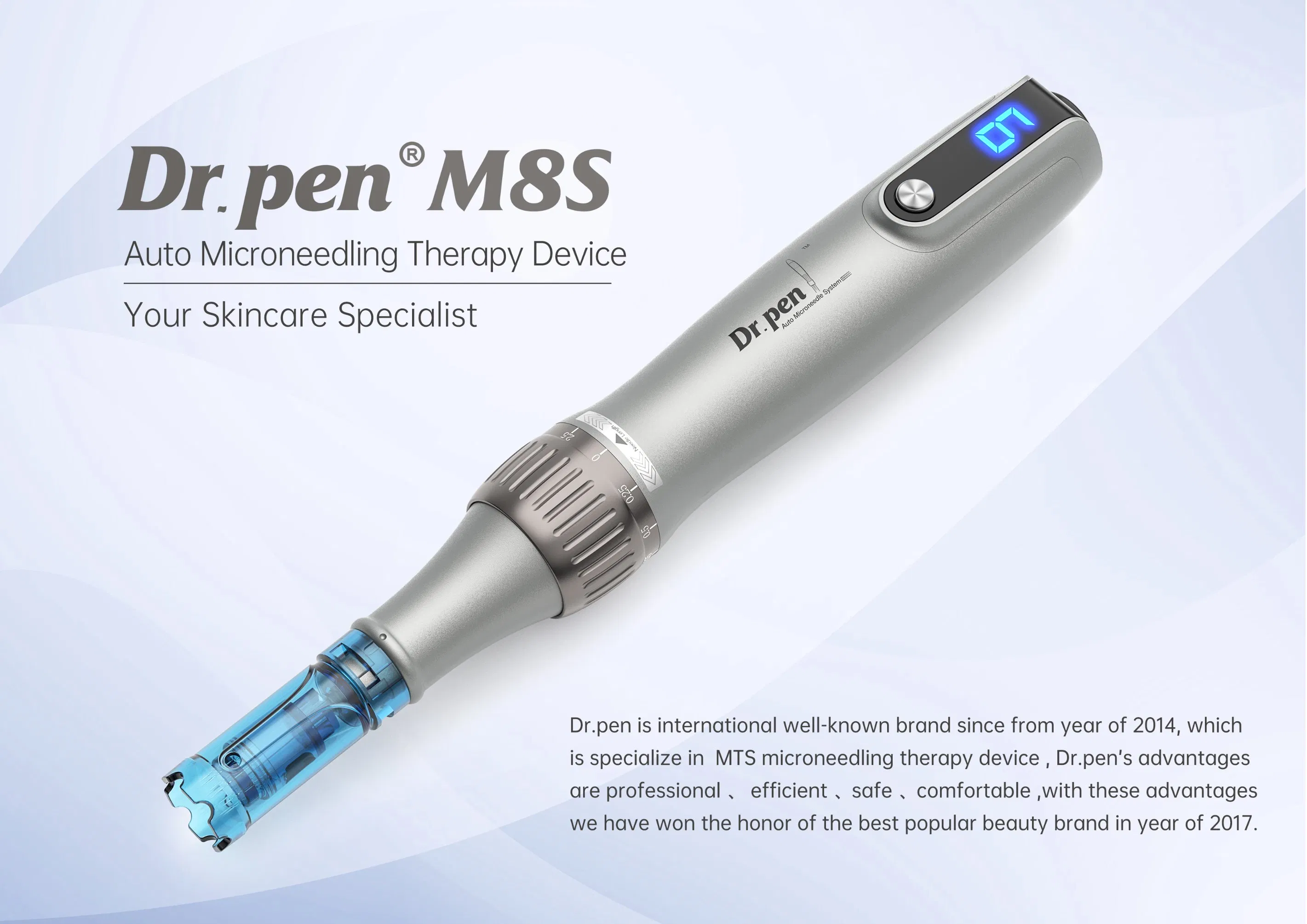 Hot Sales Dr Pen M8s Microneedling Anti-Aging Facial Beauty Device