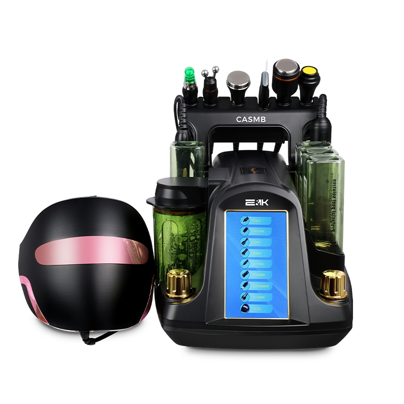 9 in 1 Black Gold Facial Skin Care Machine Professional Multifunctional Beauty Device for Anti-Aging &amp; Rejuvenation