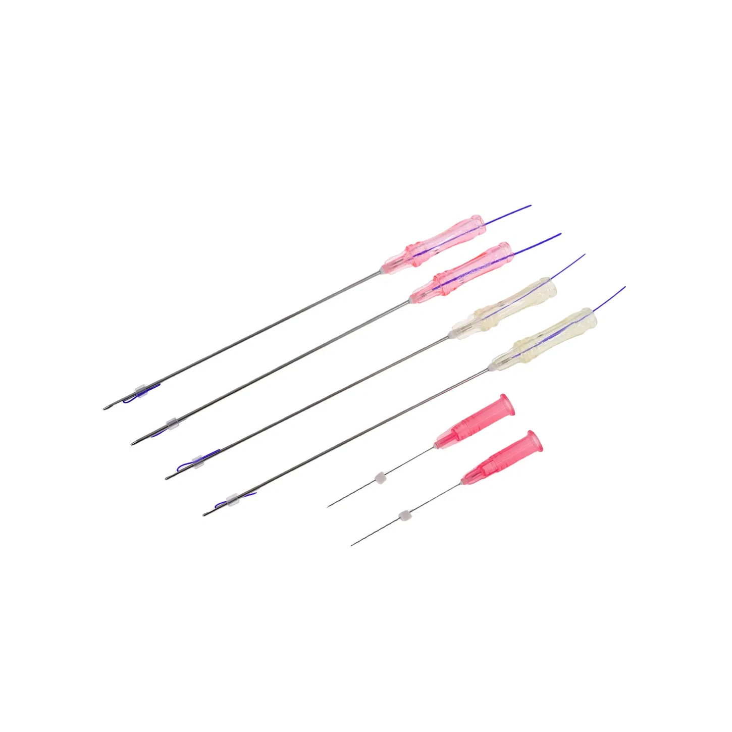 Medmount Medical Disposable Sharp/ L Needle/ Blunt Cannula/ W Cannula Pdo Thread Face Lifting