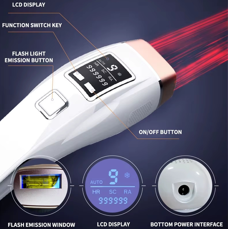 Home Use IPL Hair Removal Skin Rejuvenation Acne Treatment IPL Machine