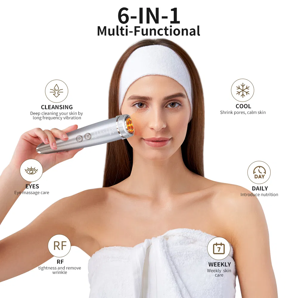 Radio Frequency Facial Wrinkle Reduce Anti Aging Home RF Beauty Device