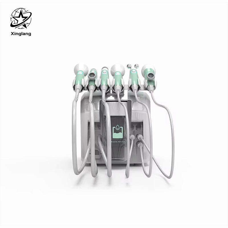 Small Hydro Facial Device with 8 Functions for Skin Care
