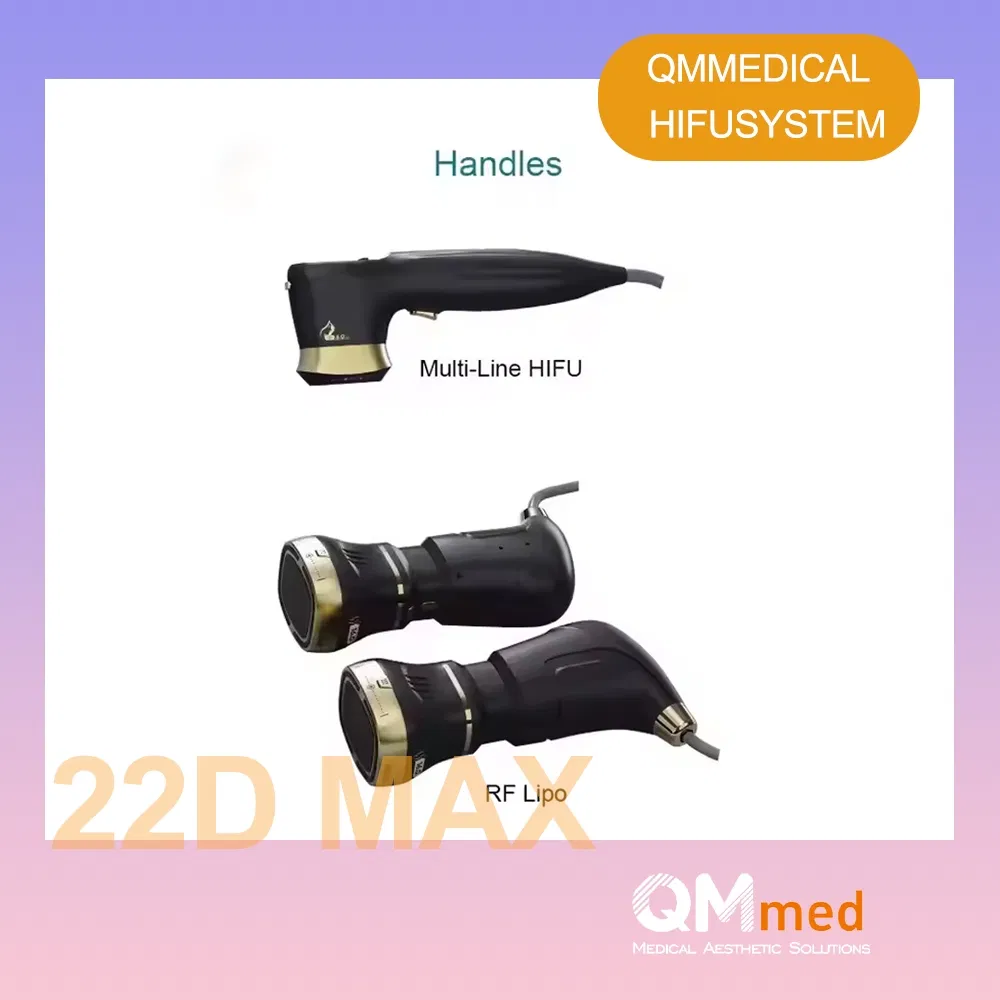 2-in-1 22D Hifu &amp; Liposonix Machine Portable Hifu Vaginal Skin Tightening Home Use Wrinkle Remove Beauty Device Liposonix Hifu Fat Removal Machine