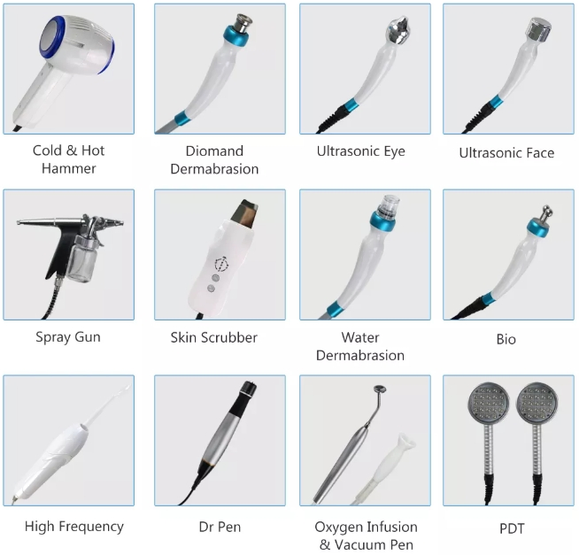 Hyperbaric Oxigeno Microdermabrasion Facial Jet Beauty Salon Skin Care Device