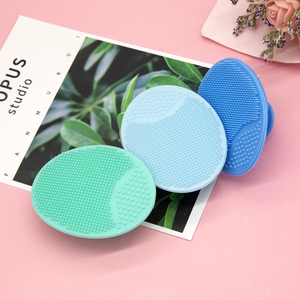 Mini Silicone Facial Cleansing Brush for Gentle Exfoliation