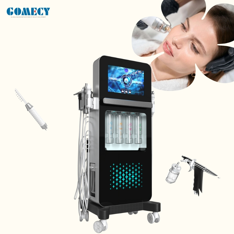 Portable Water Drop Bubble Facial Care Device for Hydration and Exfoliation Treatment