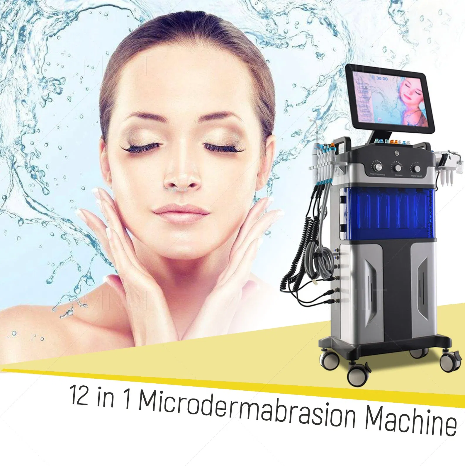 Hyperbaric Oxigeno Microdermabrasion Facial Jet Beauty Salon Skin Care Device