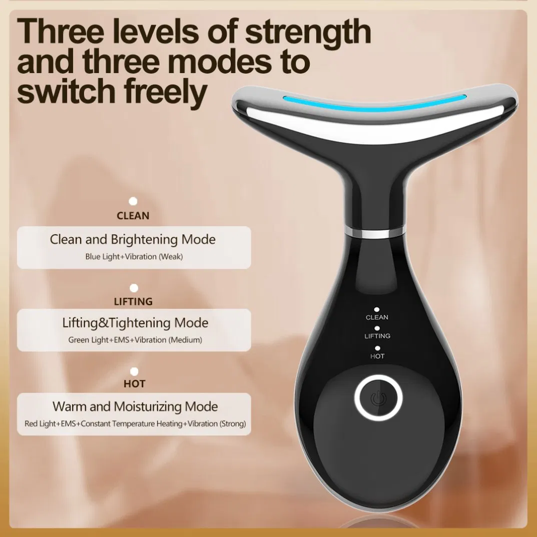 Portable LED Light Therapy Anti-Aging Facial Lifting Device
