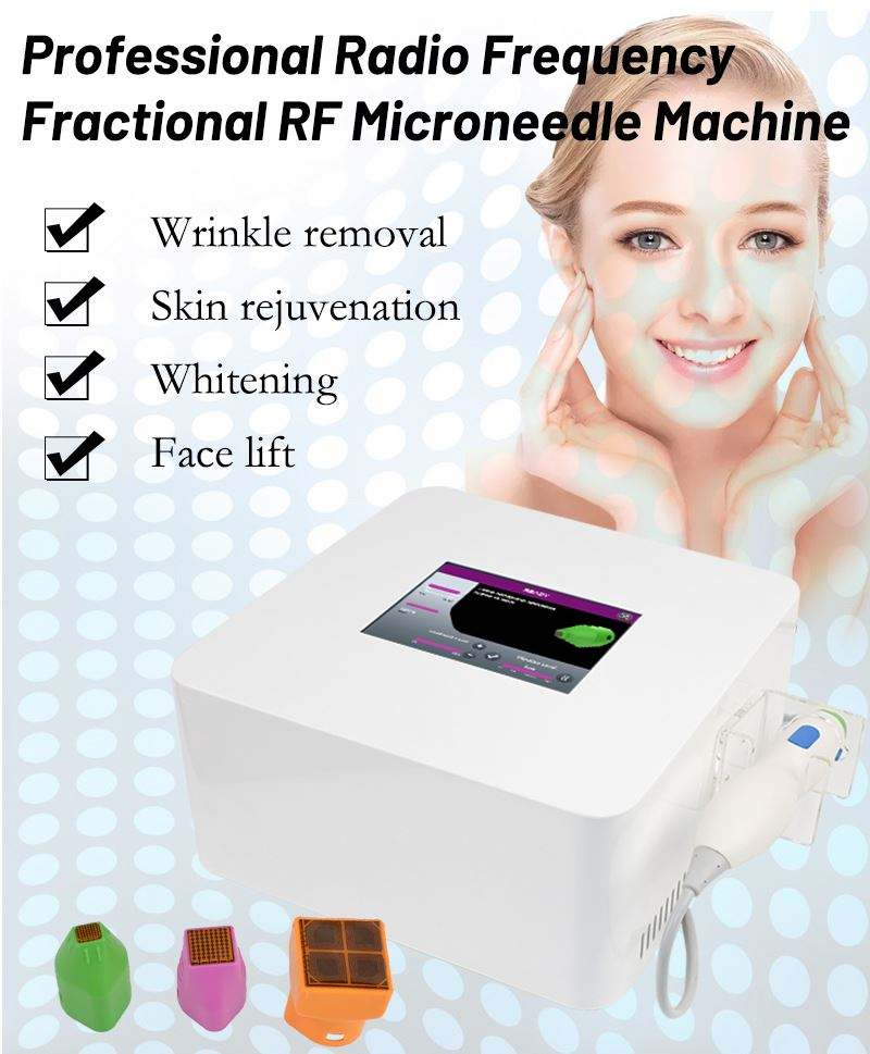 Fractional RF Radio High Facial Frequency Microneedling Equipment Thermal RF High Mini Face Device Skin Rejuvenation Cet Ret Machine