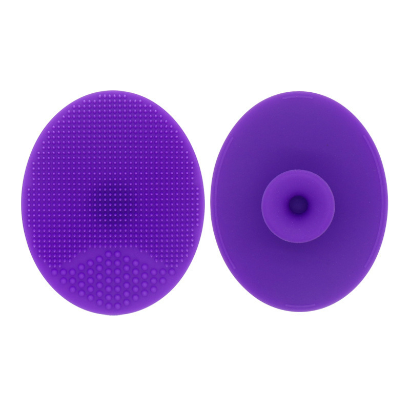 Mini Silicone Facial Cleansing Brush for Gentle Exfoliation