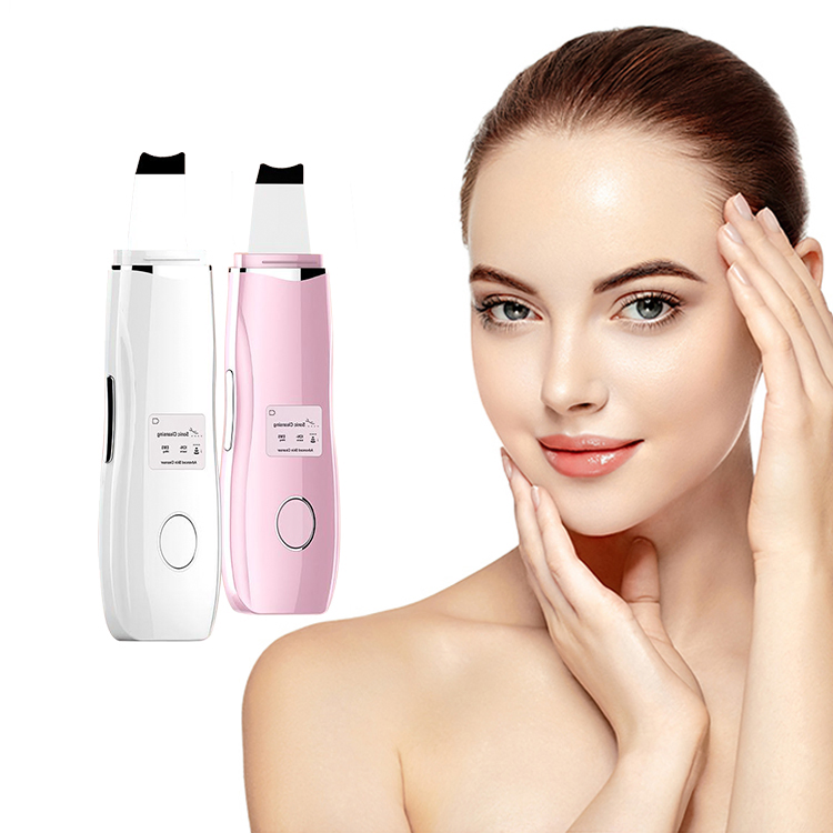 Beauty Equipment Nutrition Import Ultrasonic Skin Scrubber for Face Cleansing