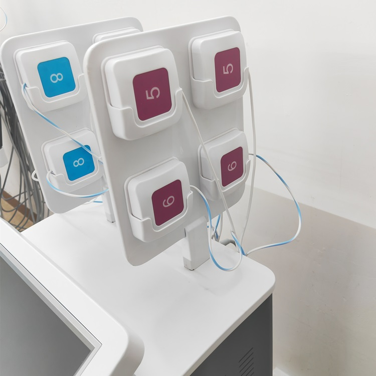 Professional Electric and Monopolar RF Trusculpt Body Sculpting Muscle Building Device with 8 Trusculpt Flex Gel Pad