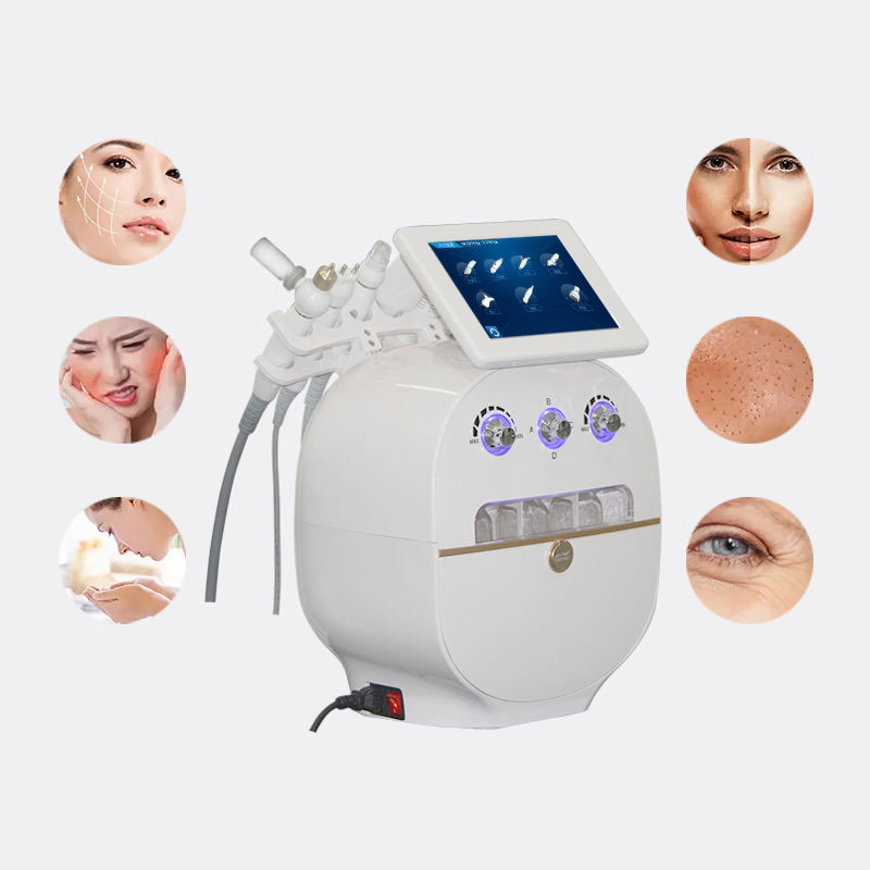 6 in 1 Hydrogenoxygen Small Bubbles Multifunction Facial Skin Care Machine