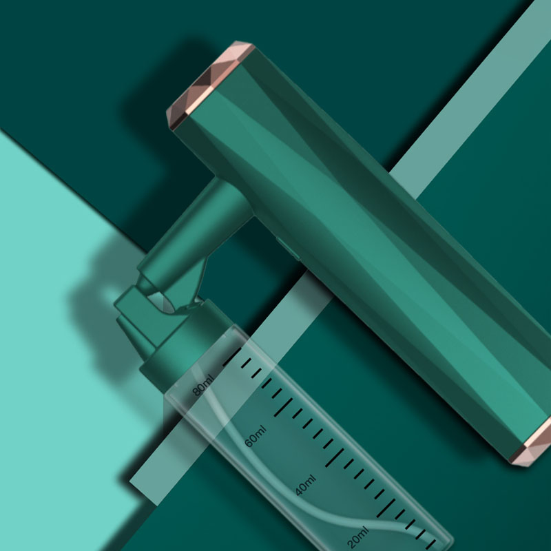 Water Oxygen Mist Spray Gun Mist Gun Spray Fogger Mist Dust Sprayer Wireless Rechargeable Nano Spray Gun Facial Steamer