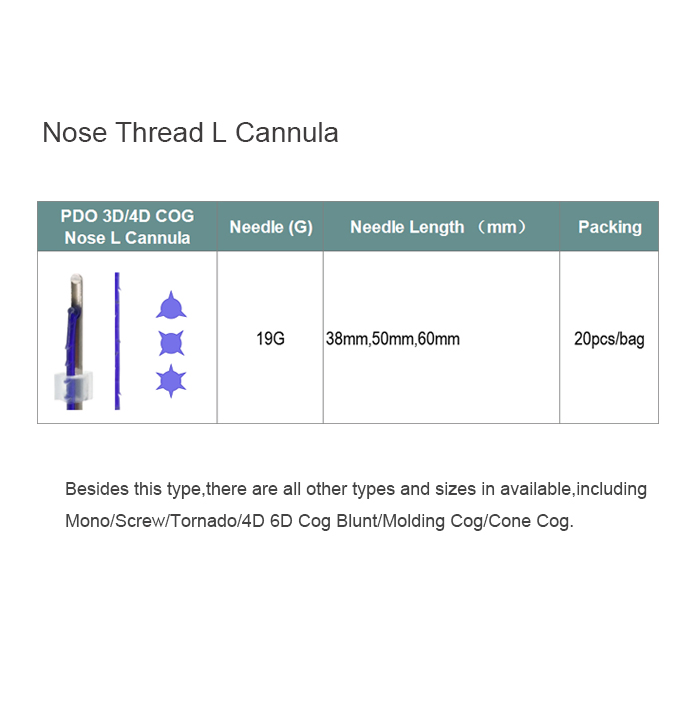 19g 50mm Magic Nose Lifting Thread Cog 2-1 Pdo From Korea