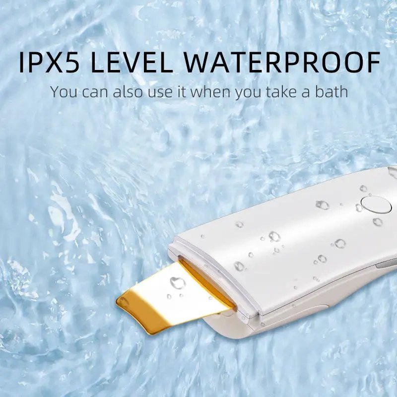 High Quality Ultrasonic Facial Spatula Peeling Machine with Spray Moisturizing Blackhead Remover Face Ultrasonic Skin Scrubber