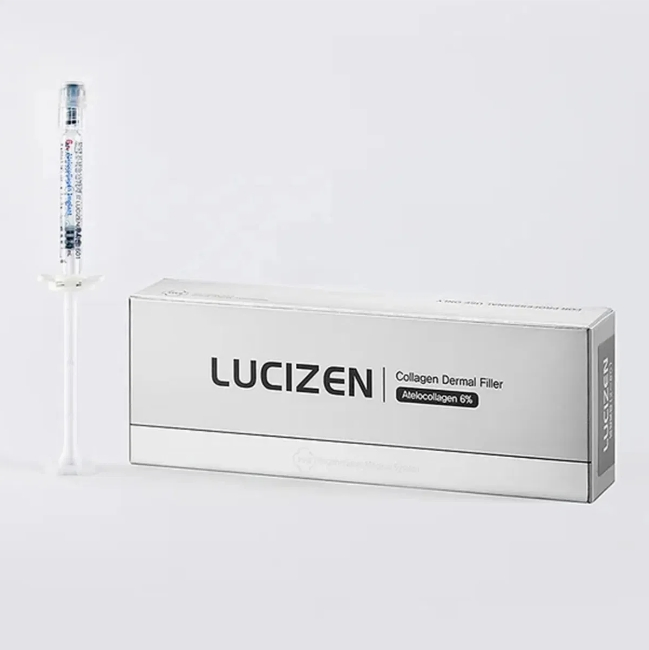 High-Quality Hyaluronic Acid Gel Lucizen Injection Improves Skin Dimpling, Wrinkle Removal, Anti-Aging, and Face Lifting
