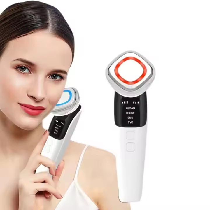 Anti Aging Skin Care LED Photon Microcurrent Facial Eye Lifting Massager Face Lift Beauty Device